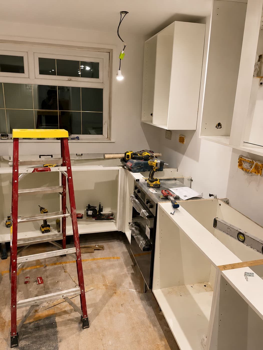 Kitchen Renovation in Kingston upon Thames, work in progress