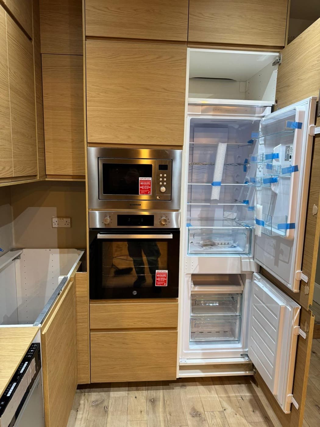 Oak Kitchen Conversion in West Kensington, completed by Nova Rise Construction London