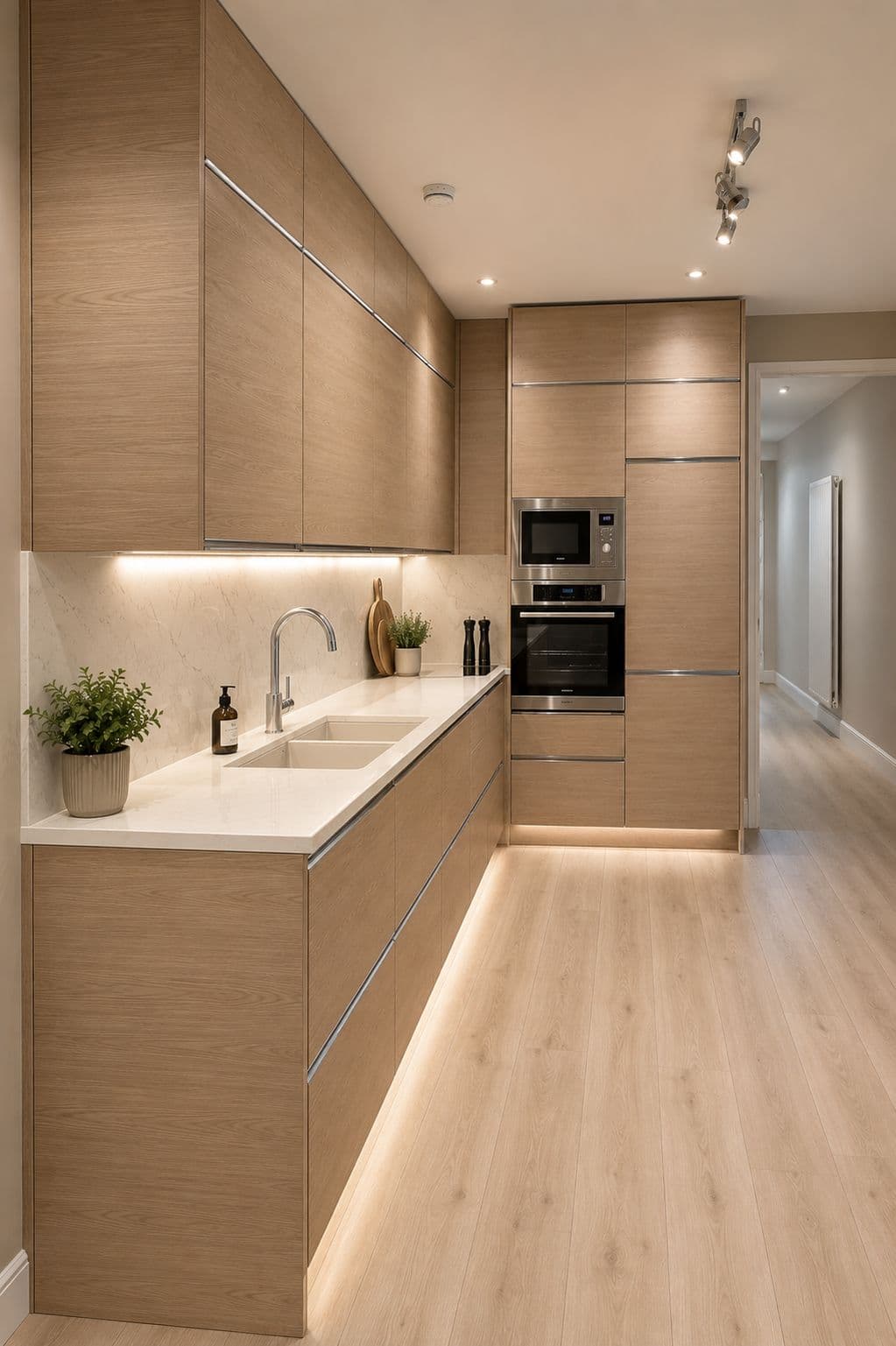 Oak Kitchen Conversion in West Kensington, completed by Nova Rise Construction London