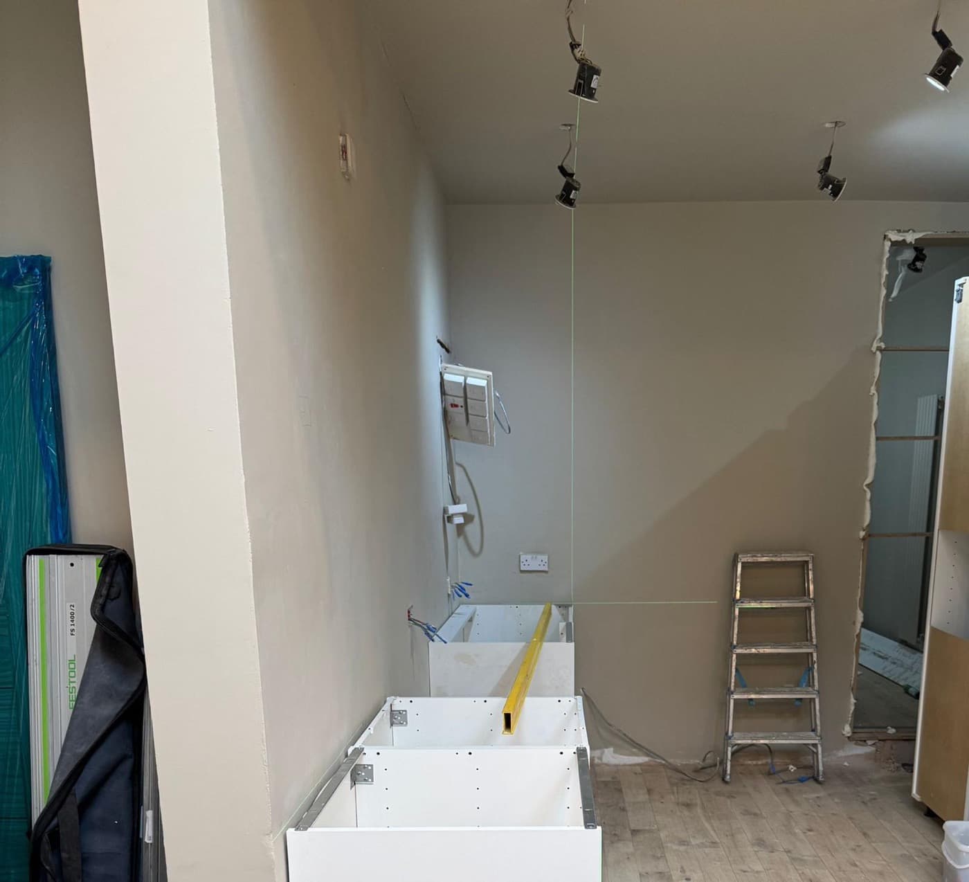 Oak Kitchen Conversion before